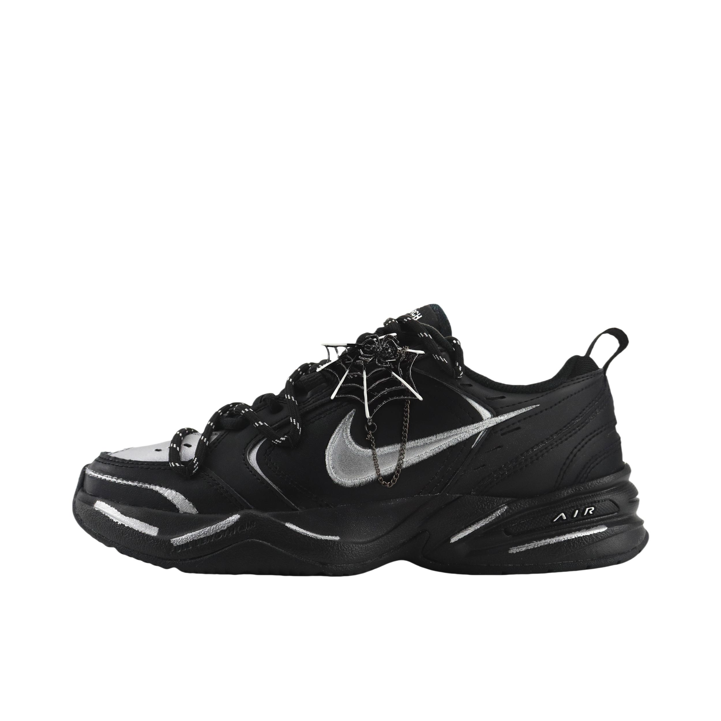 推荐商品：【定制球鞋】 Nike Air Monarch IV 运动休闲鞋 轻便支撑防滑耐磨缓震减震时尚复古百搭潮流防水 平行蜘蛛  