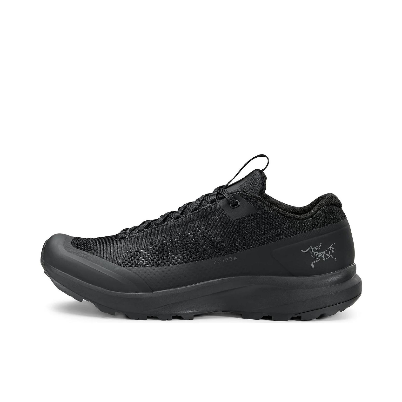 推荐商品：Arc'teryx/始祖鸟 Aerios Aura 耐磨防滑 舒适减震 网布透气 支撑 百搭 运动休闲 登山 徒步 户外鞋 男款/黑色