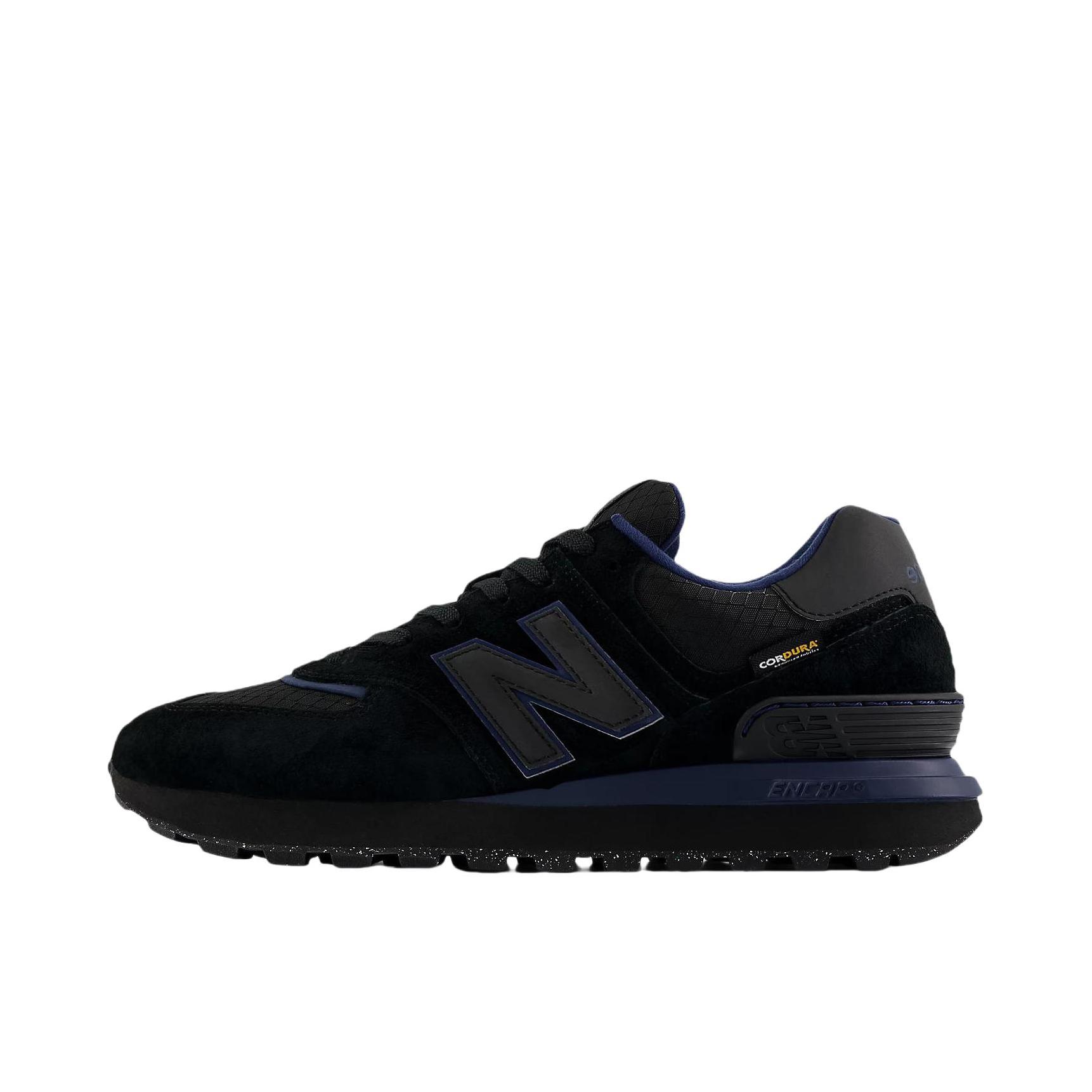推荐商品：New Balance 574 运动休闲鞋 阿甘鞋 经典复古防滑耐磨缓震舒适透气时尚百搭轻便 D宽/黑色/蓝色