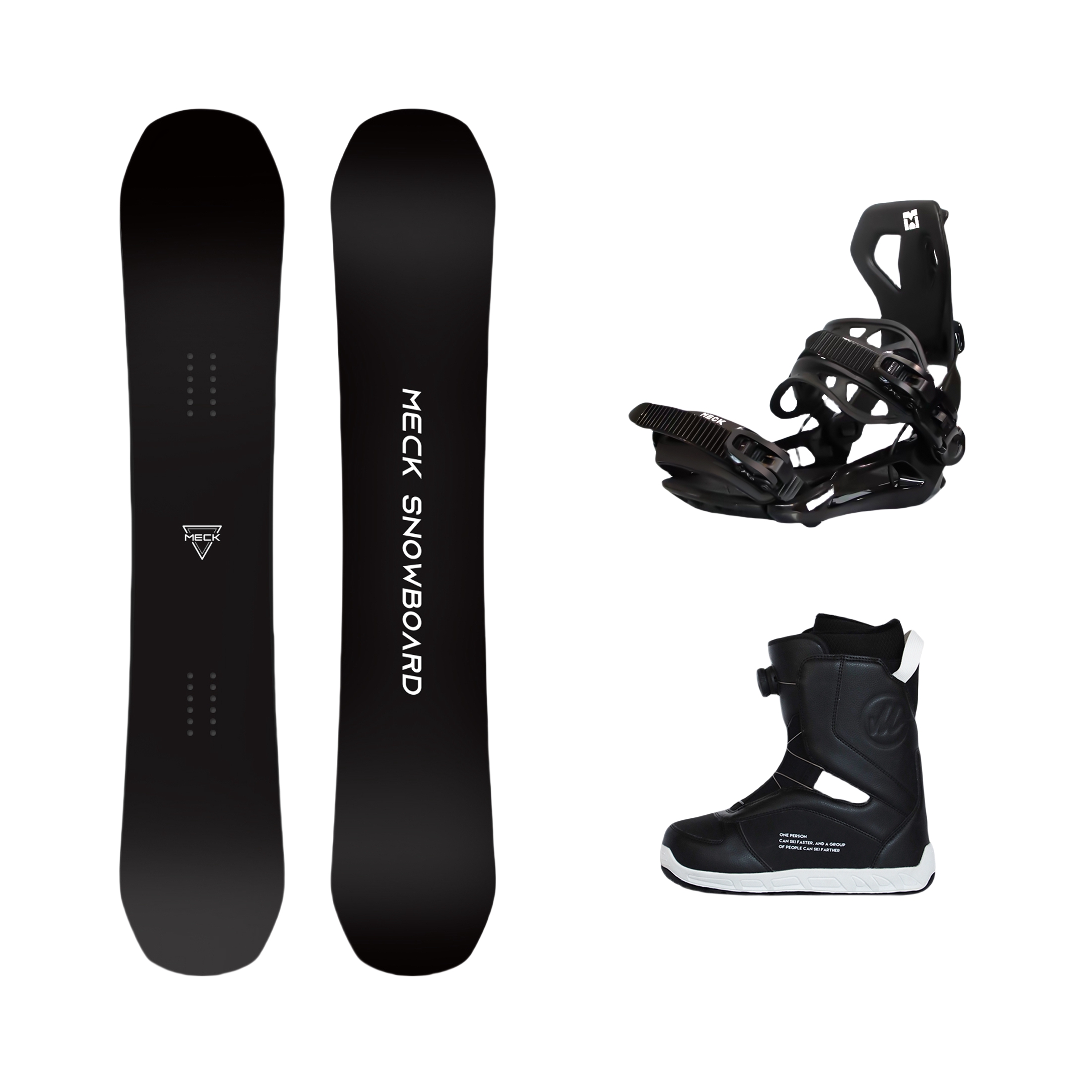 推荐商品：Meck 小黑板 7号 单板 全地域 刻滑 平花 滑雪板