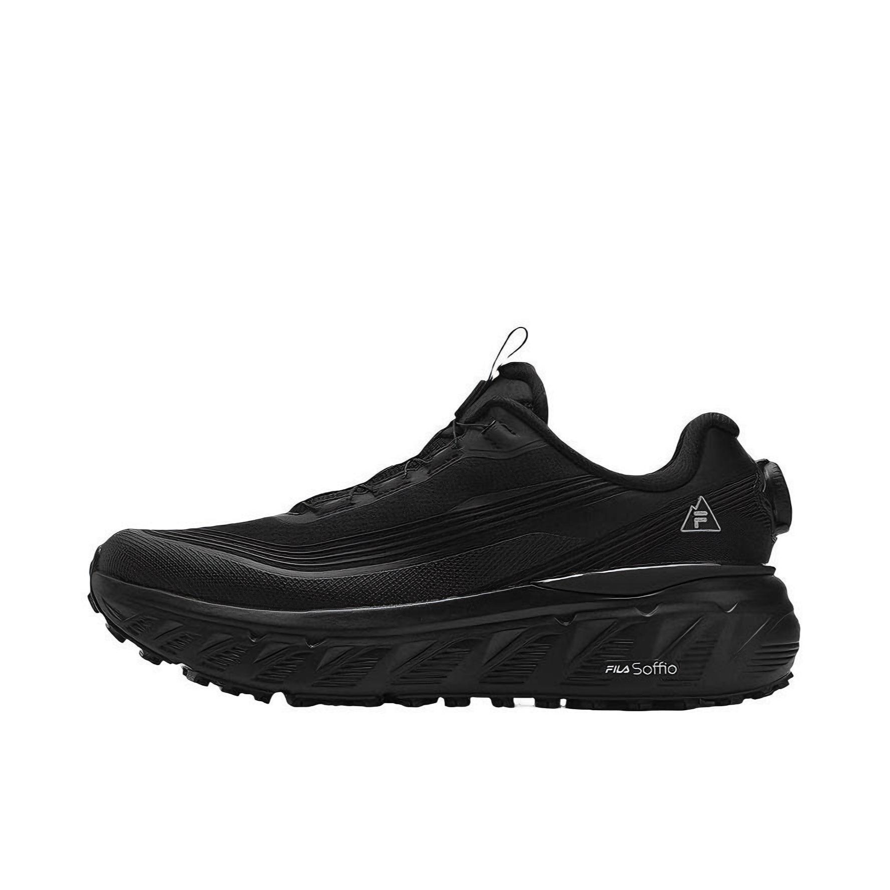 推荐商品：FILA/斐乐 BOA EXPLORER 1+. 户外鞋 越野跑鞋 舒适耐磨防滑百搭运动功能 骏马黑