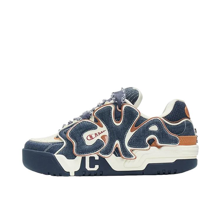 推荐商品：Champion/冠军 Coco Skate 扣扣乐 街头 复古风 板鞋 深蓝色