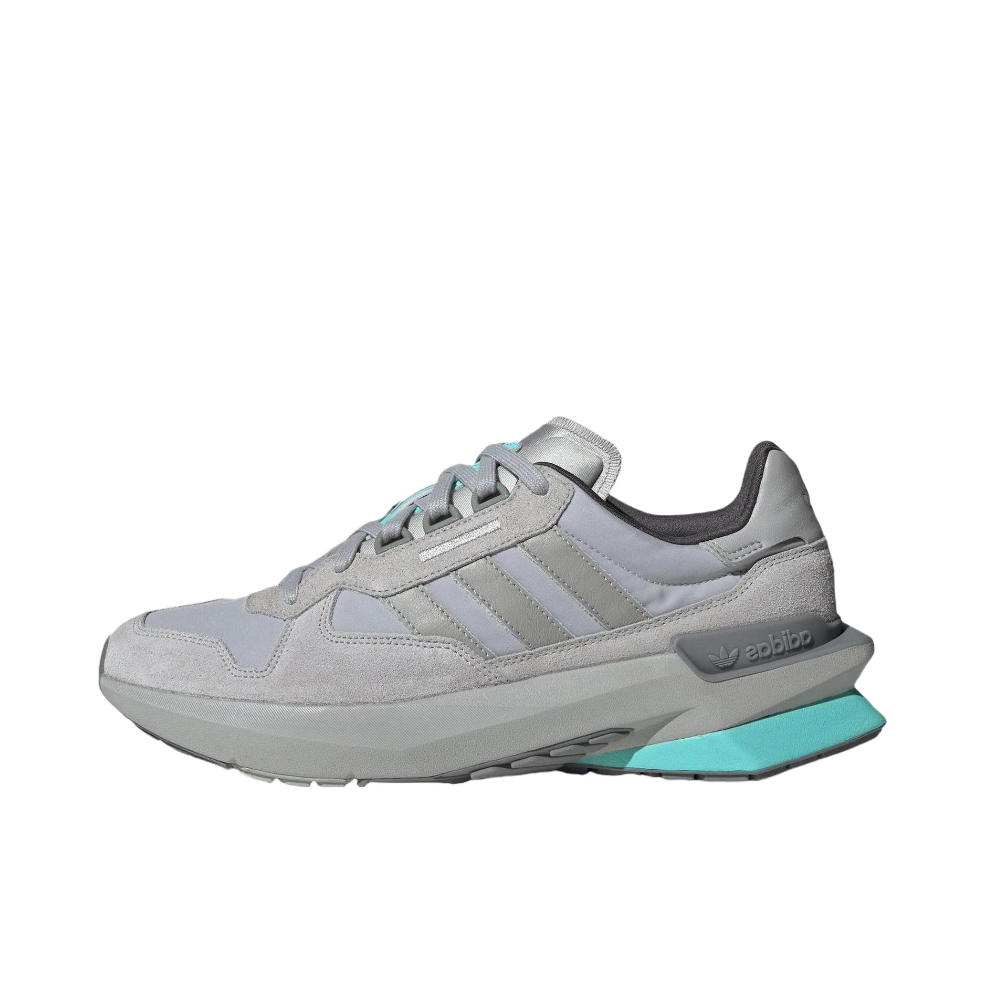 推荐商品：adidas Treziod PT 防滑耐磨 舒适透气 减震 百搭复古 跑鞋 绿色/灰色
