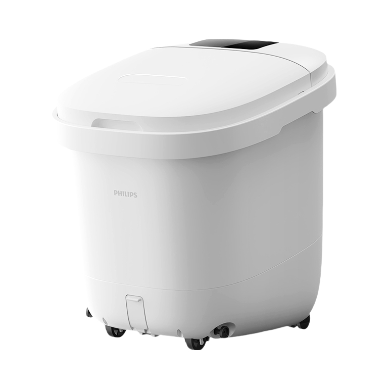 推荐商品：Philips/飞利浦 PPM3212F 足浴盆 恒温加热 自动按摩 躺泡 洗脚 喷淋 揉捏 泡小腿 太极轮 可拆洗