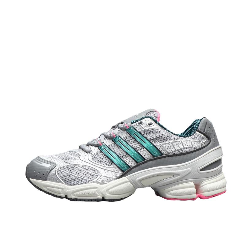推荐商品：adidas Originals Ozweego PRO 复古 防滑 低帮 橡胶 跑鞋 灰色/绿色