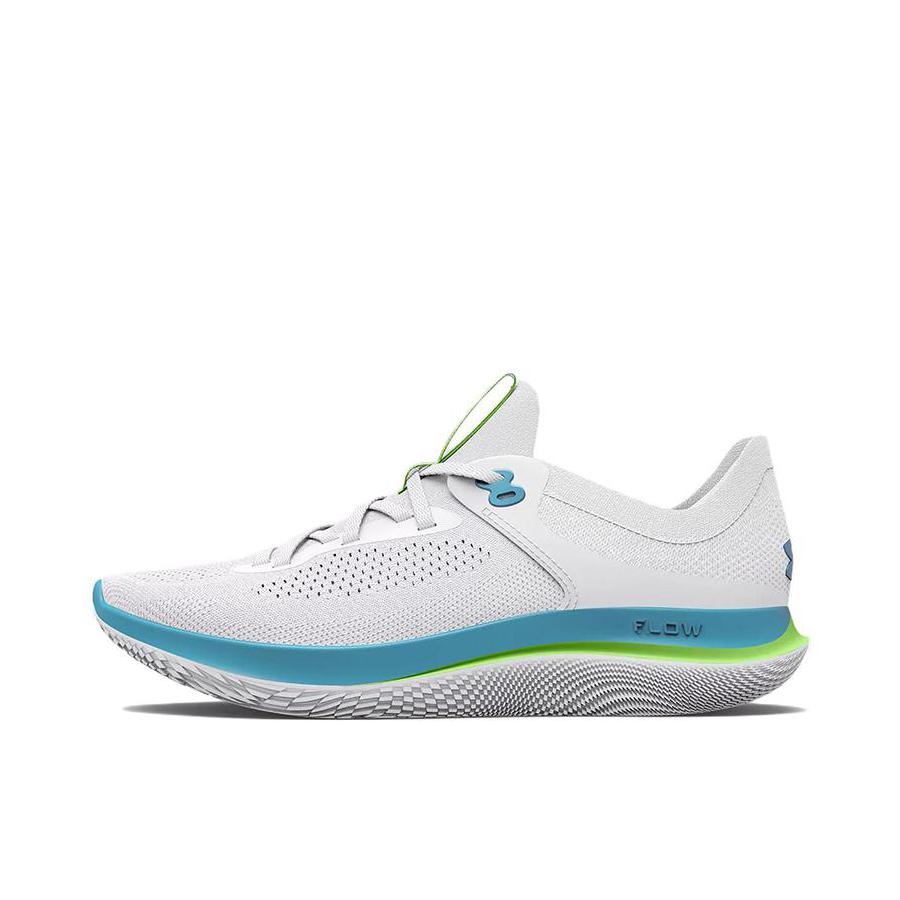 推荐商品：Under Armour/安德玛 Flow Synchronicity 减震耐磨 轻便透气 织物 跑鞋 白色/蓝色/绿色