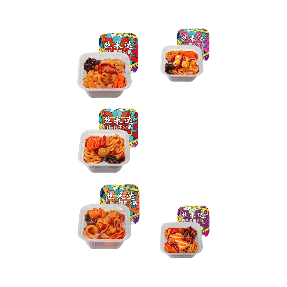 推荐商品：丝米达 自热火锅 5口味组合 