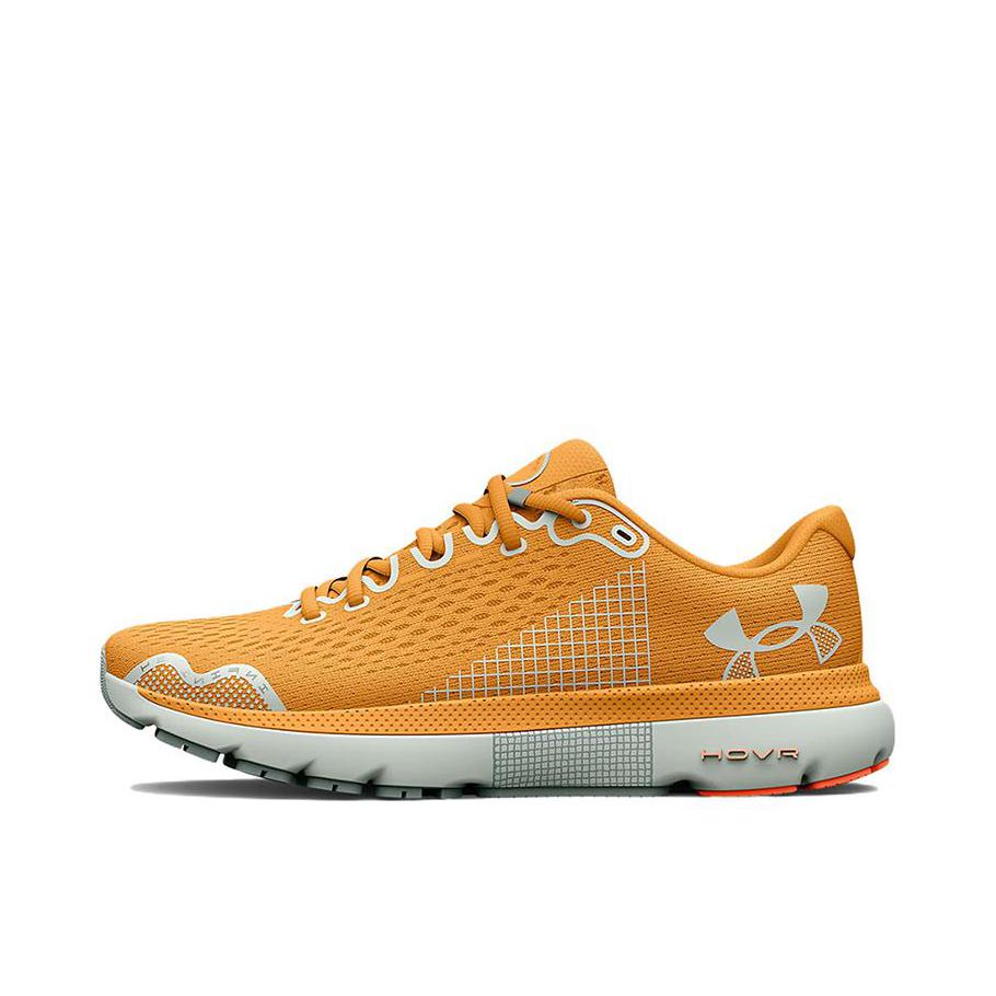推荐商品：Under Armour/安德玛 HOVR Infinite 4 防滑耐磨 舒适透气 缓震 健身训练 跑鞋 黄色