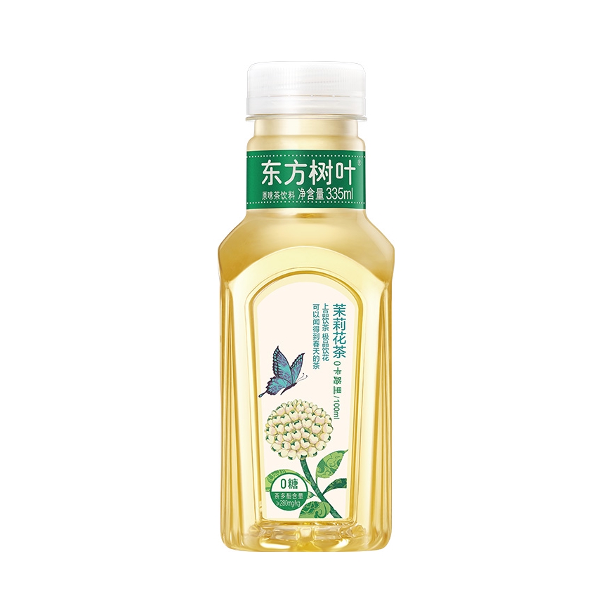 推荐商品：农夫山泉 东方树叶 0糖0卡0脂 茉莉花茶 335ml 瓶装 无糖解渴小瓶