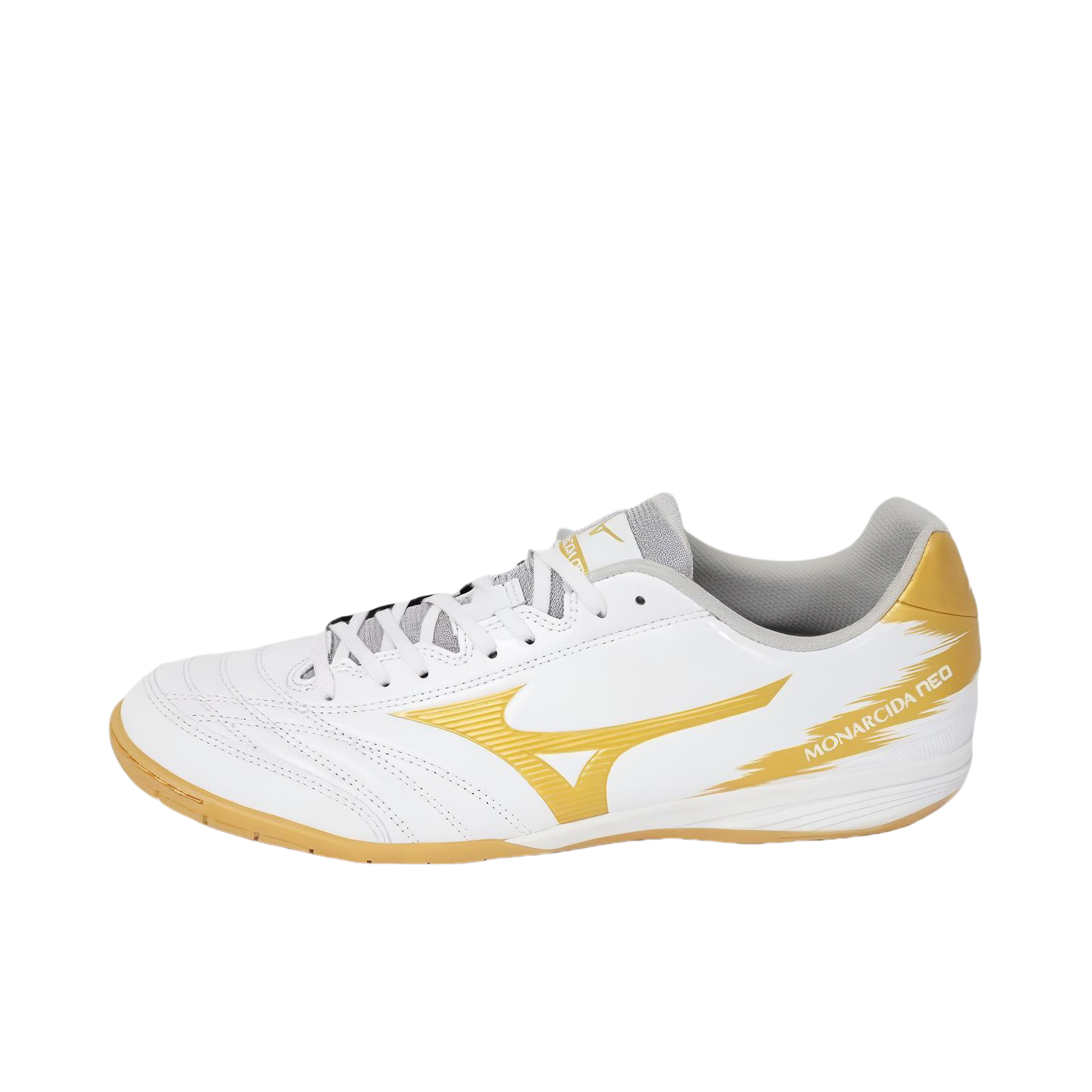 推荐商品：Mizuno/美津浓 Monarcida Neo sala Pro IN 耐磨 防滑 平底 足球鞋 拼接