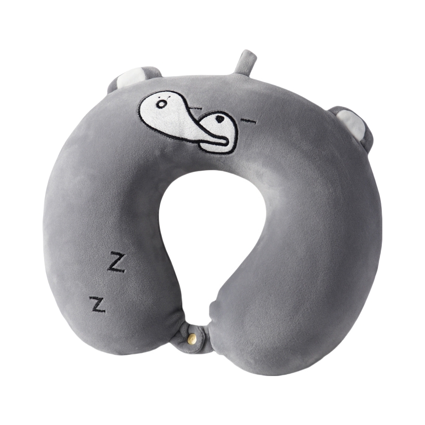 推荐商品：龙妃家居 卡通动漫款 记忆棉 U型枕 旅行汽车出差办公室护颈