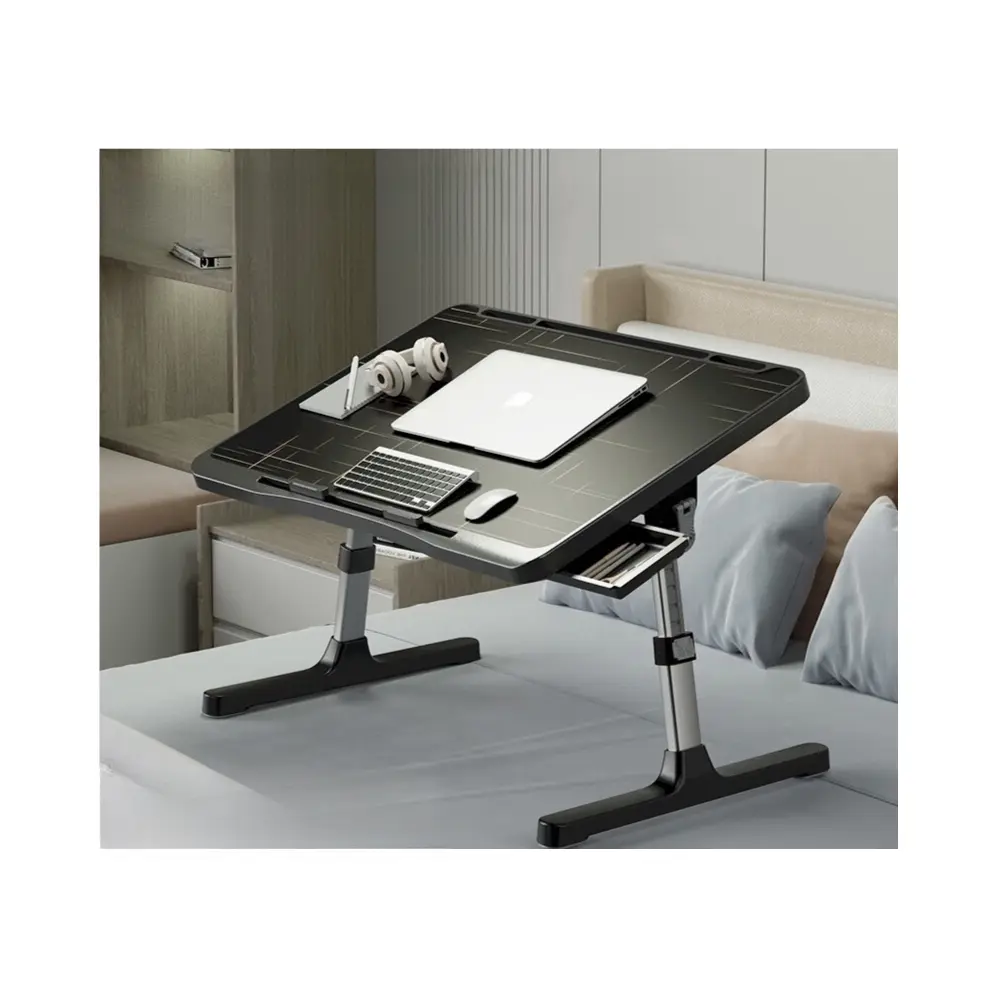 推荐商品：达亿佳 卡槽抽屉款 可折叠 床上电脑桌