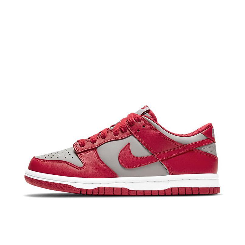 推荐商品：Nike Dunk 板鞋 经典复古百搭 GS/红色/灰色
