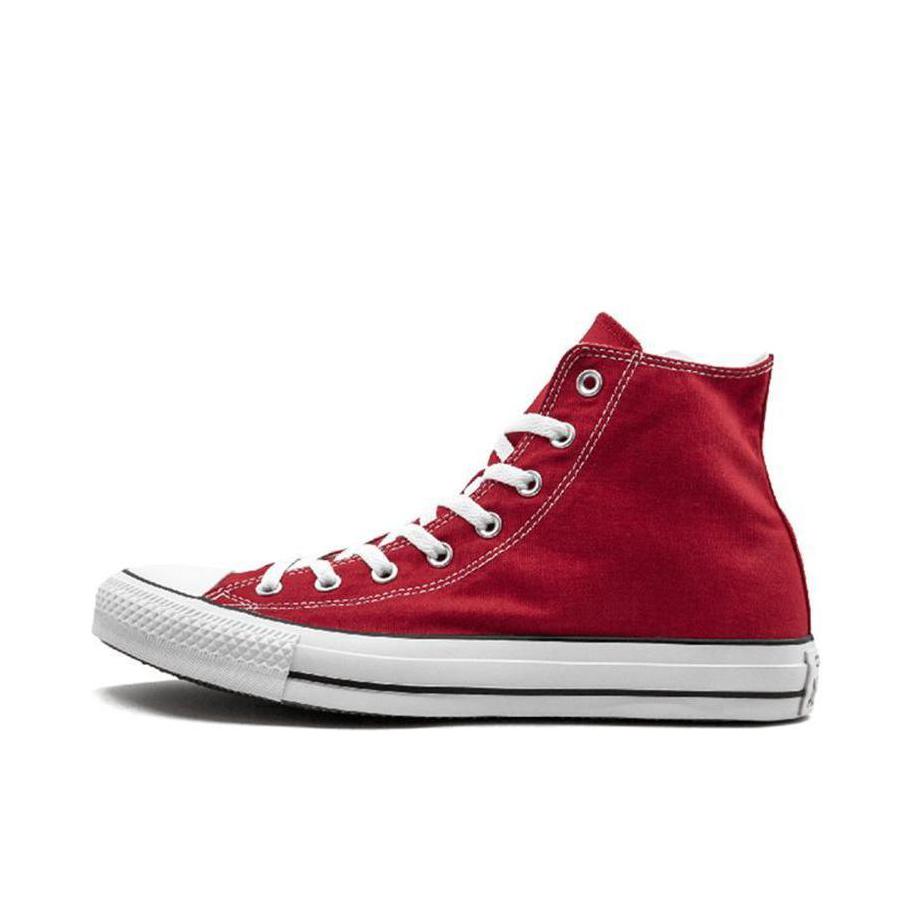 推荐商品：Converse/匡威 Chuck Taylor All Star 帆布鞋 常青款轻便防滑耐磨百搭复古圆头减震贴合高帮 高帮/深红
