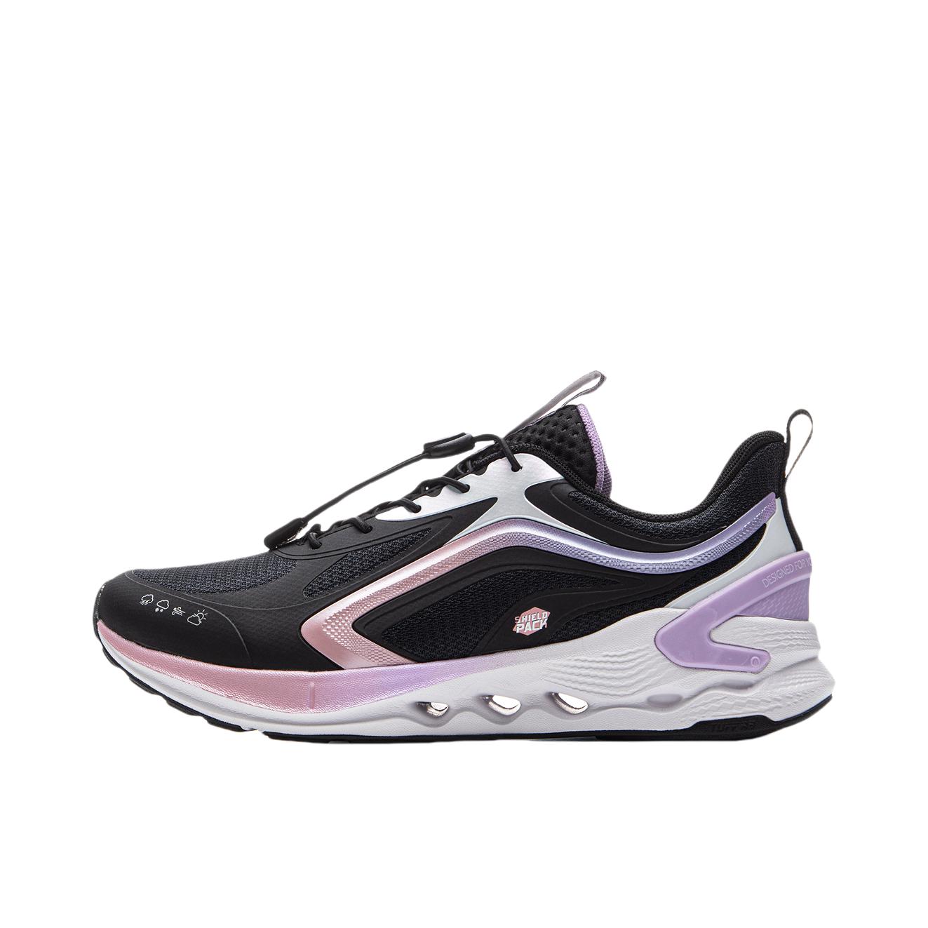 推荐商品：李宁 追光lite 缓震回弹 舒适耐磨 百搭时尚 运动鞋儿童 大童/黑色/薄纱粉 