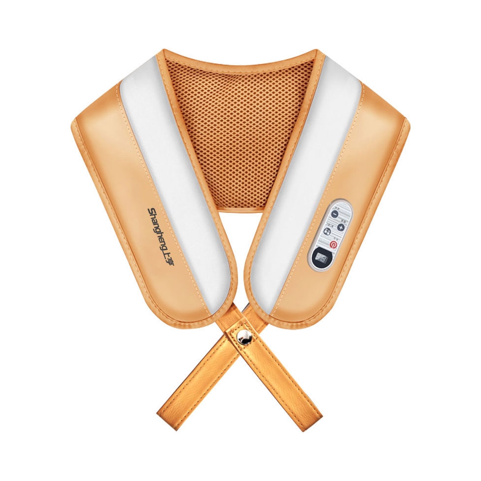 推荐商品：Shangheng/上亨 SHZH-013 肩颈按摩仪 揉捏一体 按摩震动 恒温热敷