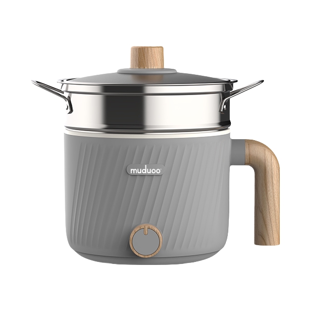 推荐商品：muduoo/木朵朵 1.5L 多功能锅 一锅多用 两档火力 HH-ZMG-01A
