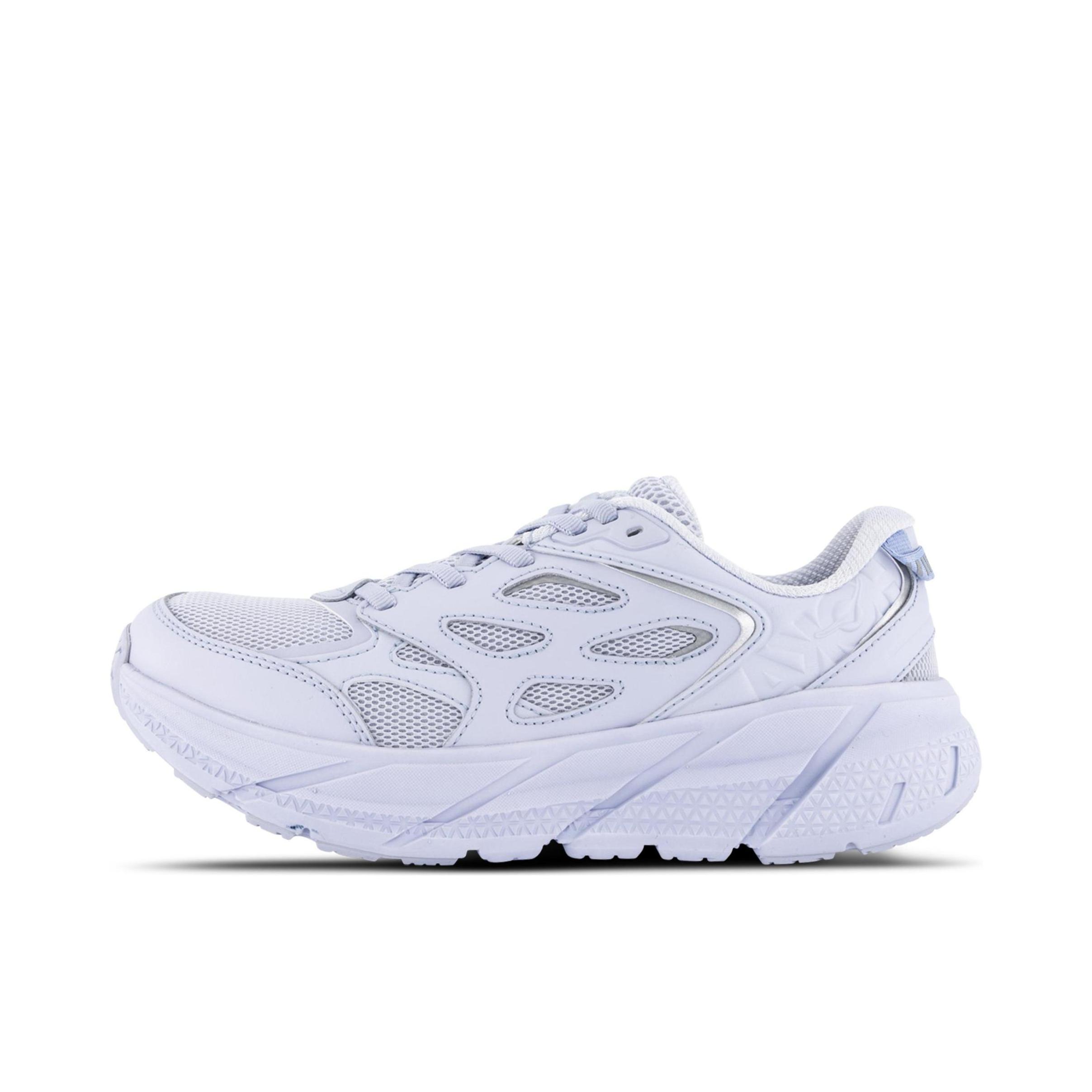 推荐商品：HOKA ONE ONE Clifton L 防滑耐磨 减震回弹 防水 织物 跑鞋 女款/白色