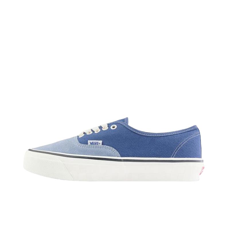 推荐商品：Vans/范斯 Authentic Reissue 44 系带 防滑耐磨 舒适透气 平底 帆布鞋 蓝色/灰色