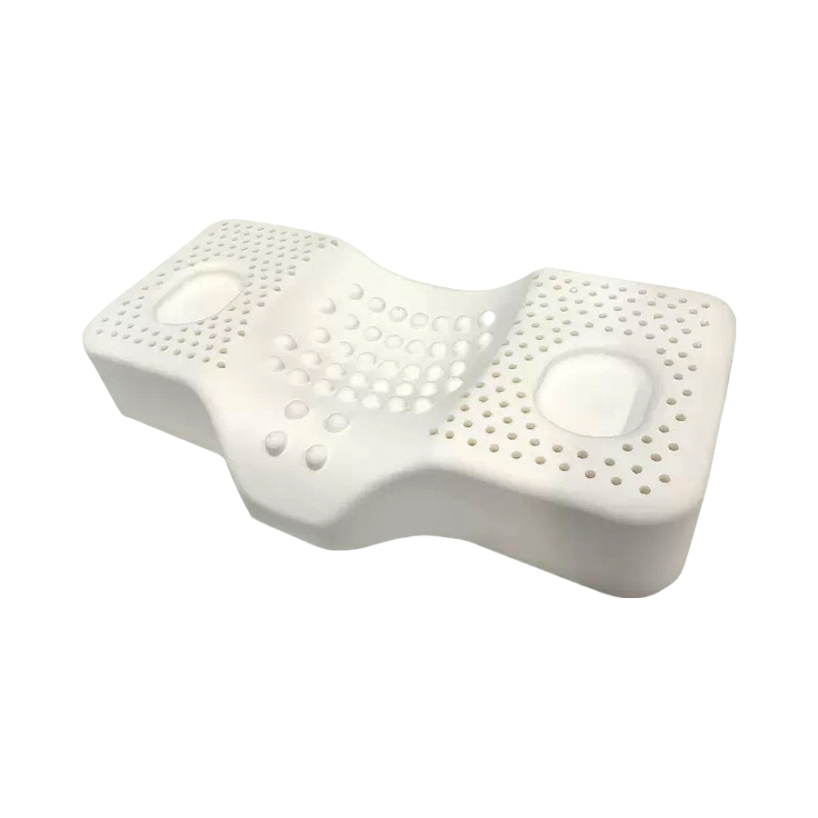 推荐商品：ROYAL GREEN 按摩牵引款 乳胶护颈枕头 63*27cm