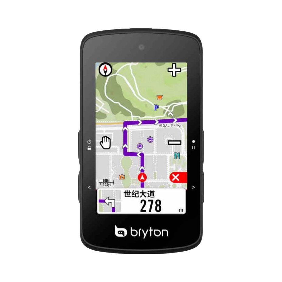 推荐商品：BRYTON/百锐腾 R750SE 触控彩屏 GPS导航 智能 自行车码表及配件