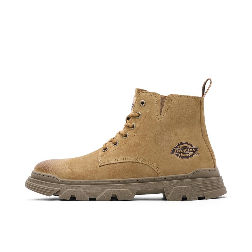 推荐商品：Dickies 夔龙限定系列 休闲美式 复古百搭 短筒 工装靴 马丁靴 浅棕