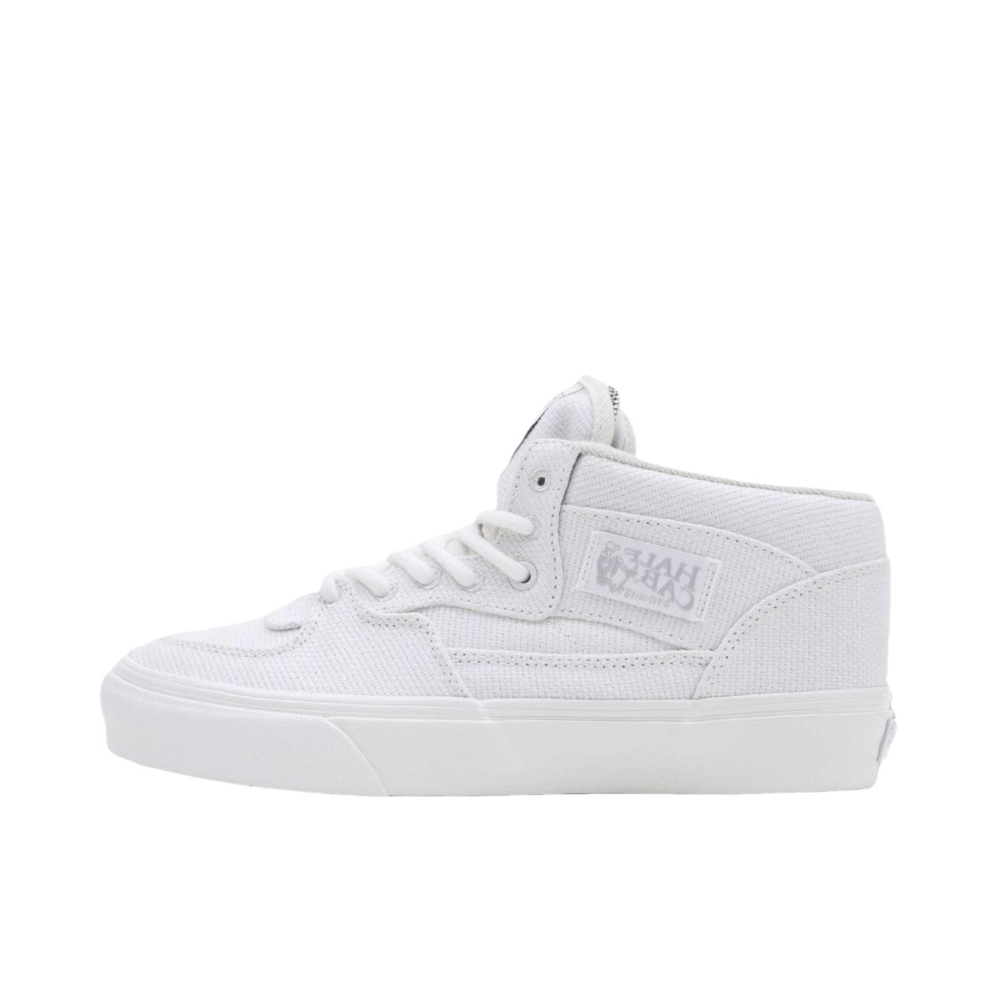 推荐商品：Vans/范斯 SK8-Hi 板鞋 潮流经典拼接复古街头厚底 全白色