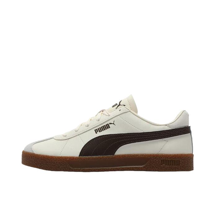 推荐商品：Puma/彪马 Club SL 运动休闲鞋 舒适轻便防滑耐磨复古百搭时尚薄底 米白色/灰色/棕褐色