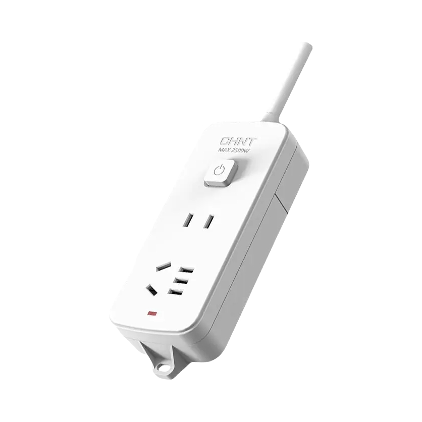 推荐商品：正泰 排插 高温阻燃 安全防护 总控 一转多 斜五孔 多孔位