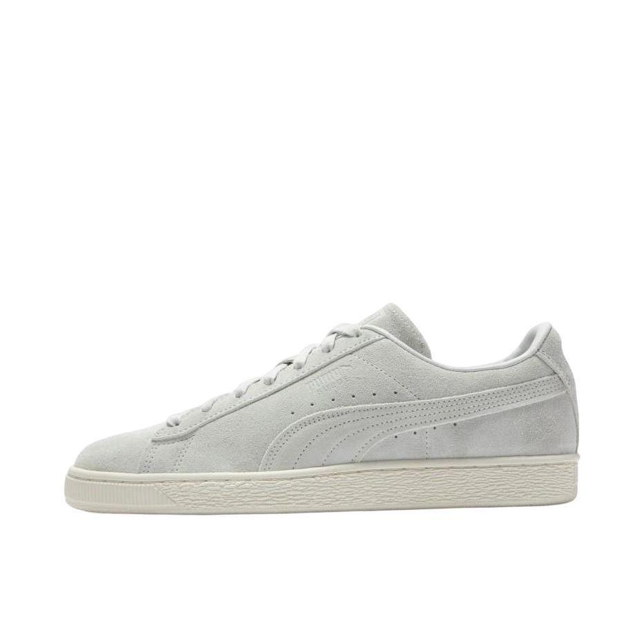 推荐商品：Puma/彪马 Suede Classic 面包鞋 板鞋 舒适百搭防滑耐磨轻便透气复古低帮圆头 浅冷灰