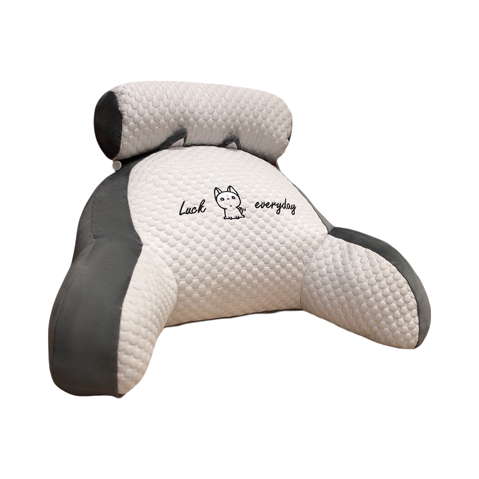 推荐商品：欧伊莲 腰靠款 70x50x25cm 卡通靠枕 大靠背女生睡觉护腰