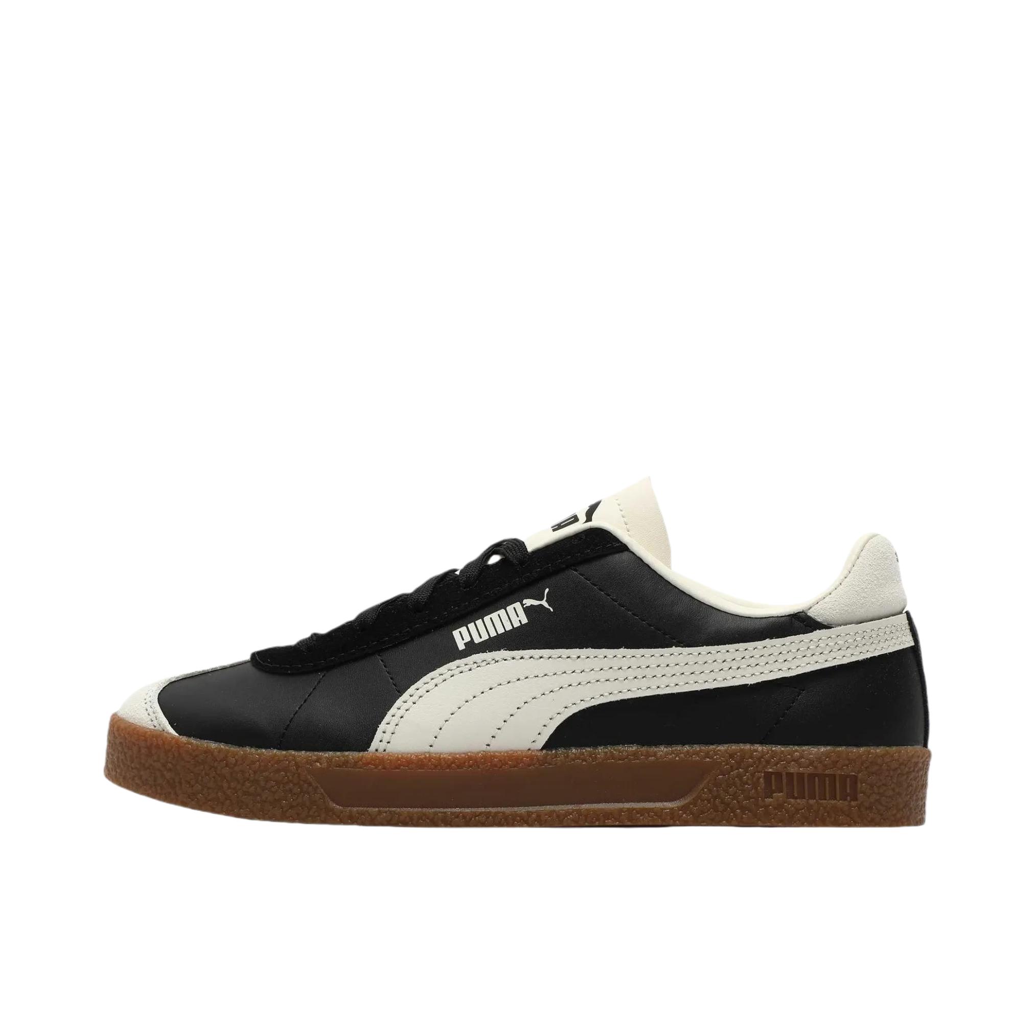 推荐商品：Puma/彪马 Club SL 运动休闲鞋 舒适轻便防滑耐磨复古百搭时尚薄底 黑色/米白色