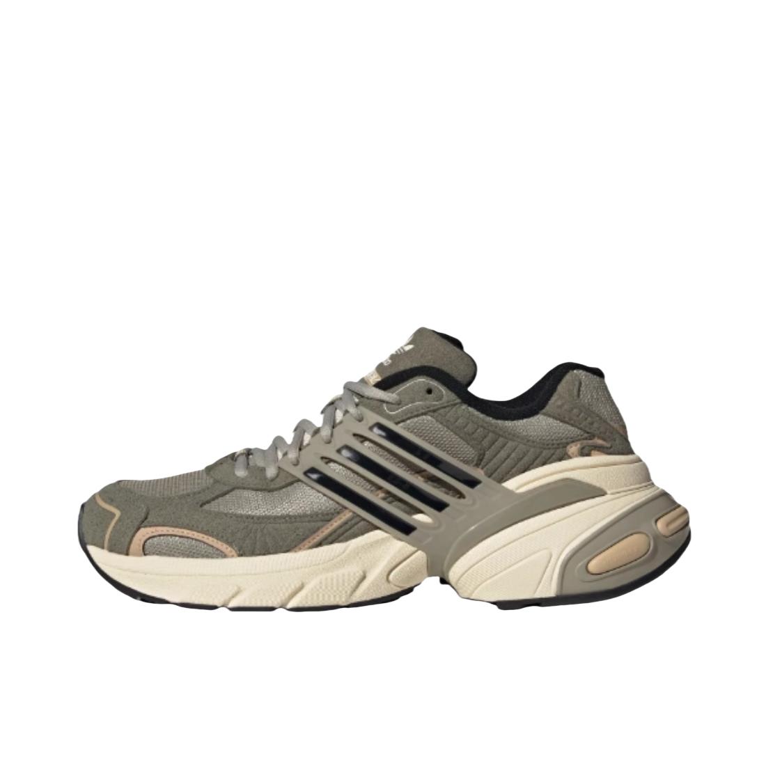 推荐商品：adidas Originals Adistar XLG 防滑耐磨 网面透气 轻便 增高 舒适百搭 复古 运动休闲鞋 乳白色/黑色/魔力浅褐