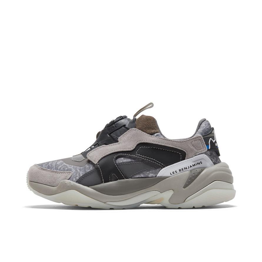 推荐商品：Puma/彪马 Thunder Disc 防滑耐磨 厚底减震 复古 织物 休闲 老爹鞋 Les Benjamins Les Benjamins联名/灰色