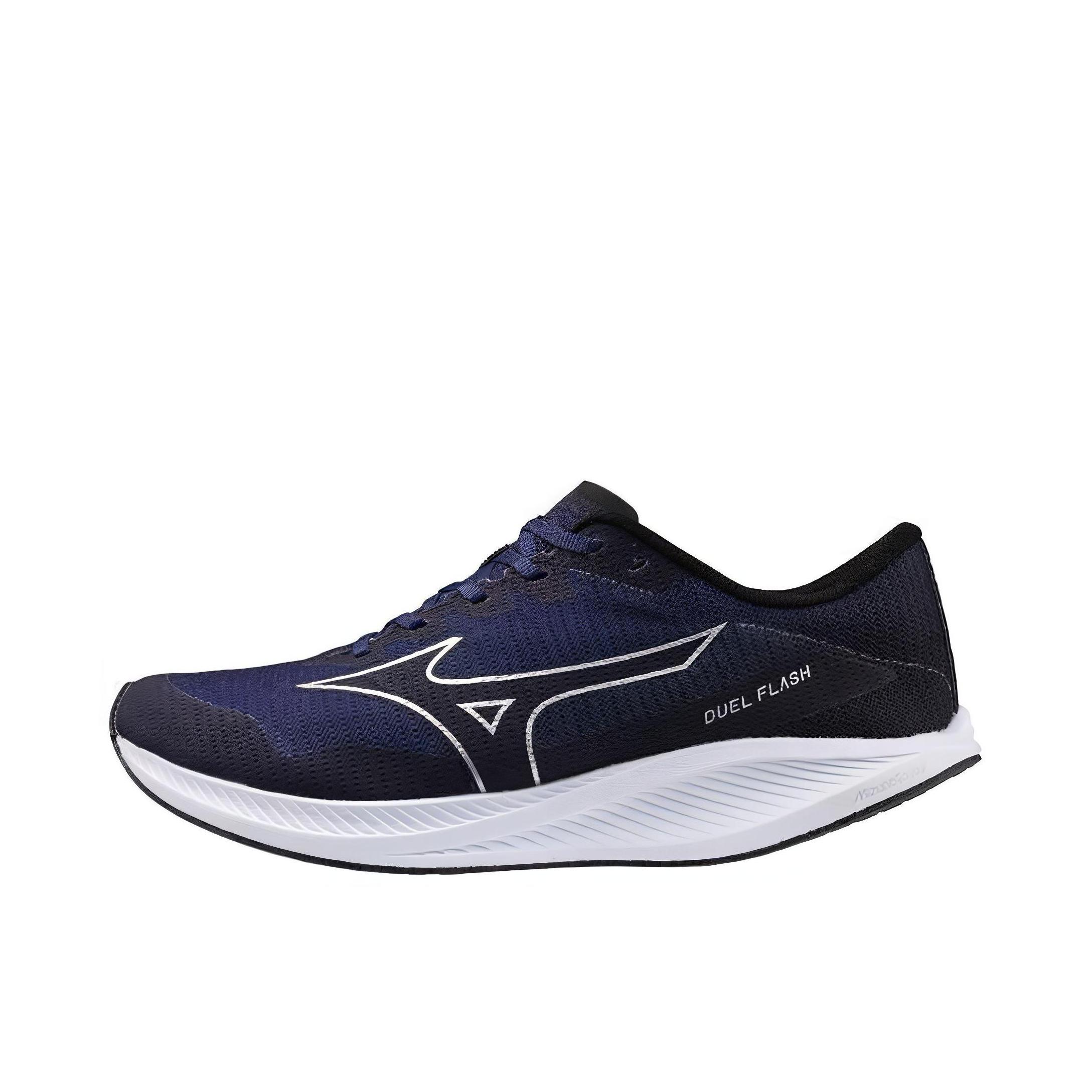 推荐商品：Mizuno/美津浓 Duel Flash 耐磨 防滑 跑鞋 深蓝