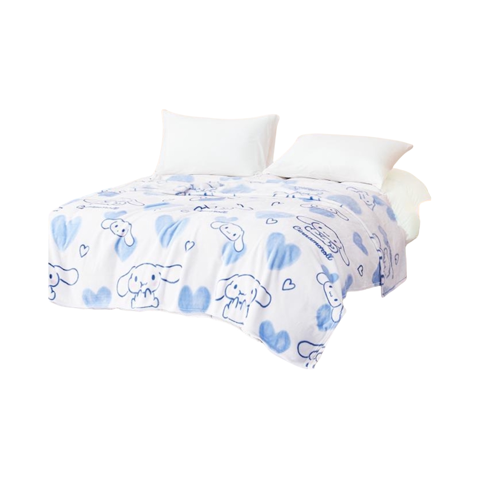 推荐商品：水星 UP50BT01 大耳狗IP系列 暖米云绒 毛毯