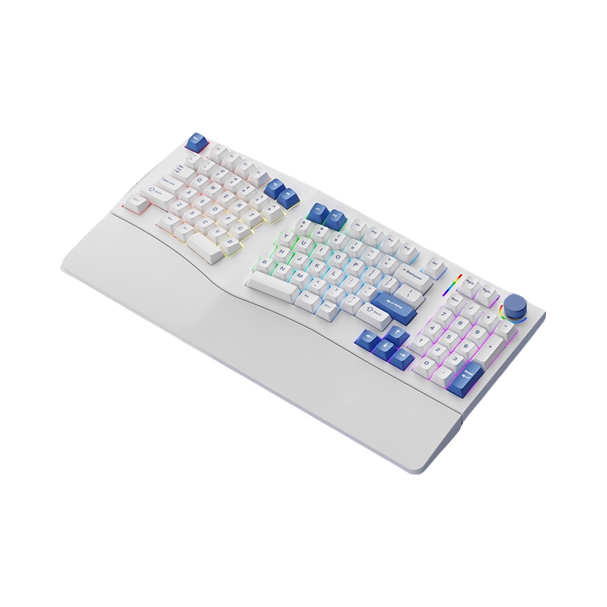 推荐商品：feker alice98pro 三模 机械键盘 98键 RGB灯光 热插拔 客制化