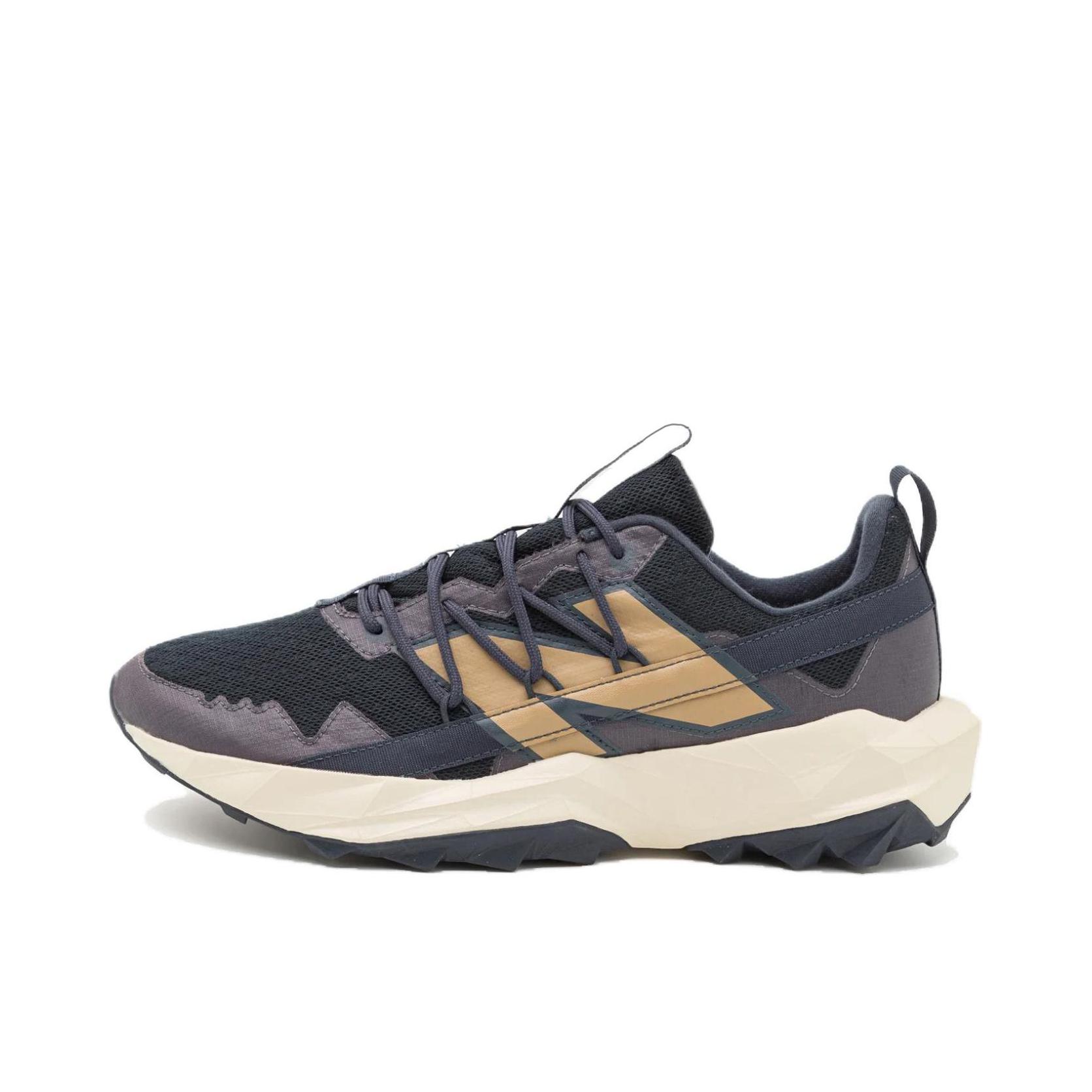 推荐商品：New Balance Tektrel 跑鞋 织物防滑减震耐用回弹防泼水贴合耐久支撑 黑色/暗紫色 