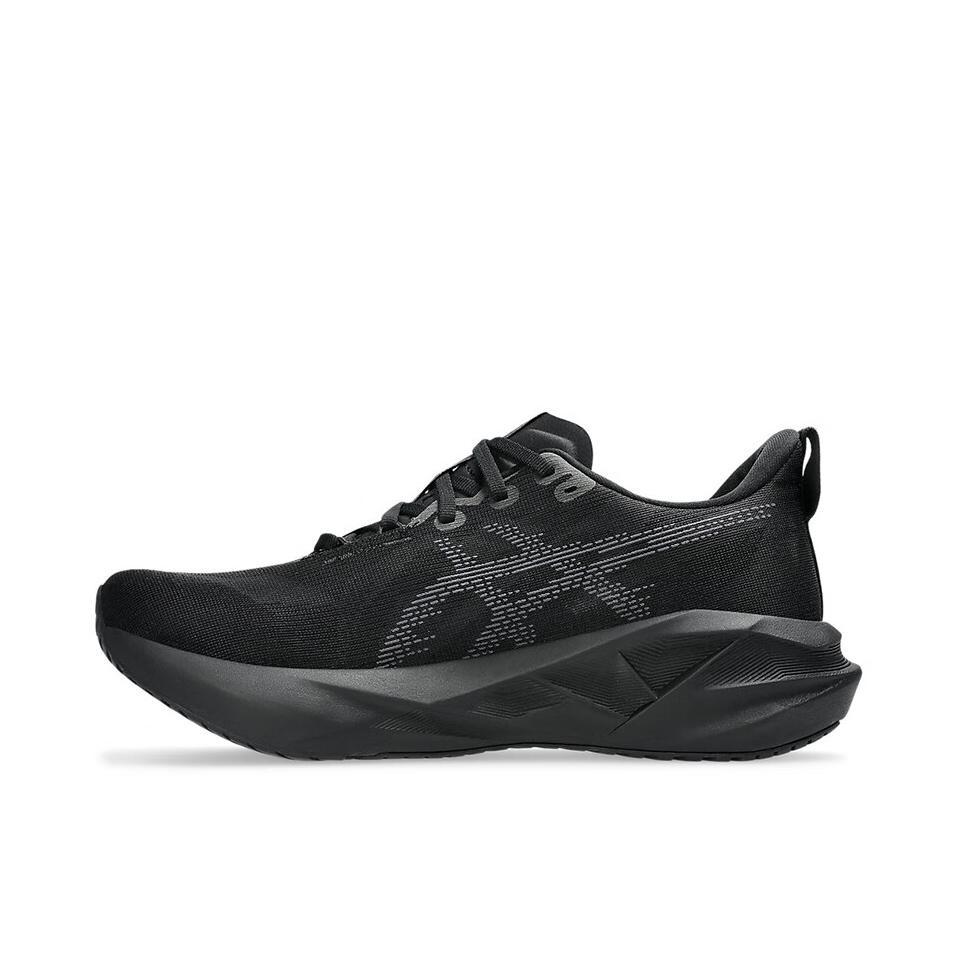 推荐商品：Asics/亚瑟士 Novablast 5 跑鞋 圆头舒适百搭防滑耐磨缓震橡胶贴合短跑轻量回弹支撑 2E/黑色