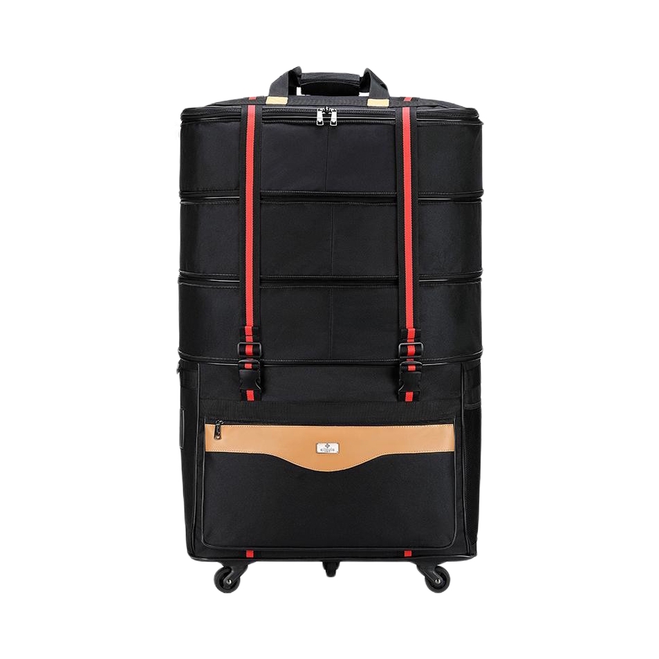 推荐商品：Ailouis 超大容量航空托运万向轮可折叠搬家出国牛津布旅行包行李箱旅行箱