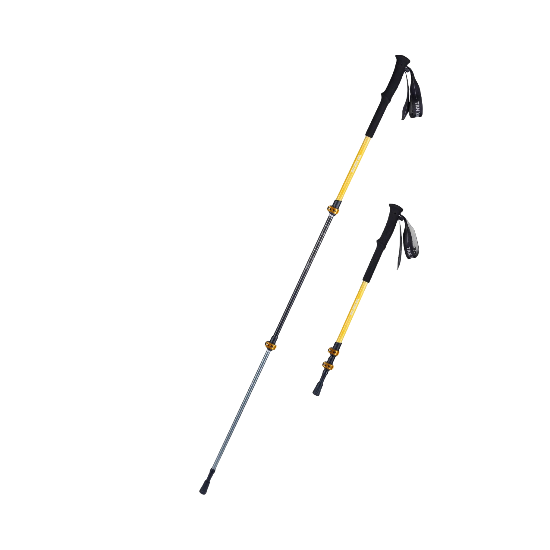 推荐商品：探险者 碳纤维 徒步 碳素 超轻 伸缩 登山杖 TXZ3004