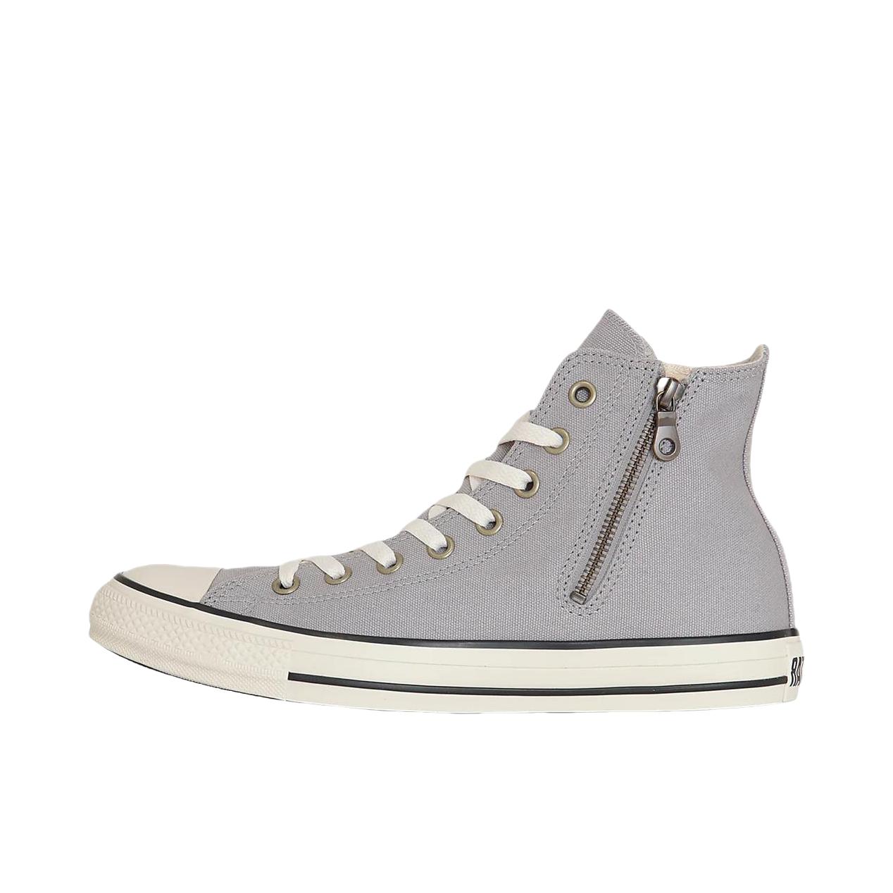 推荐商品：Converse/匡威 ALL STAR STUDSPATCH Z HI 运动 防滑 耐磨 高帮 帆布鞋 灰色