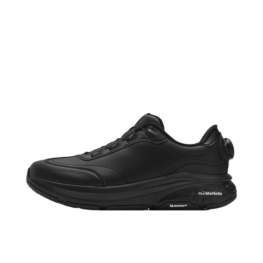 推荐商品：FILA/斐乐 BOA Nuvole 2 Elite 简约时尚 舒适百搭 防滑耐磨 低帮 跑鞋 深黑色 