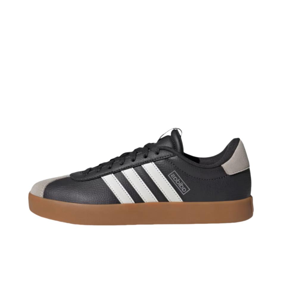 推荐商品：adidas VL Court 3.0 板鞋 T头鞋 德训鞋 舒适百搭防滑耐磨运动休闲贴合支撑圆头 碳黑/亮白/矾土棕