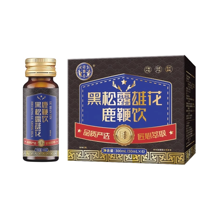 推荐商品：汉谯堂 黑松露雄花鹿鞭饮 补充营养促进吸收