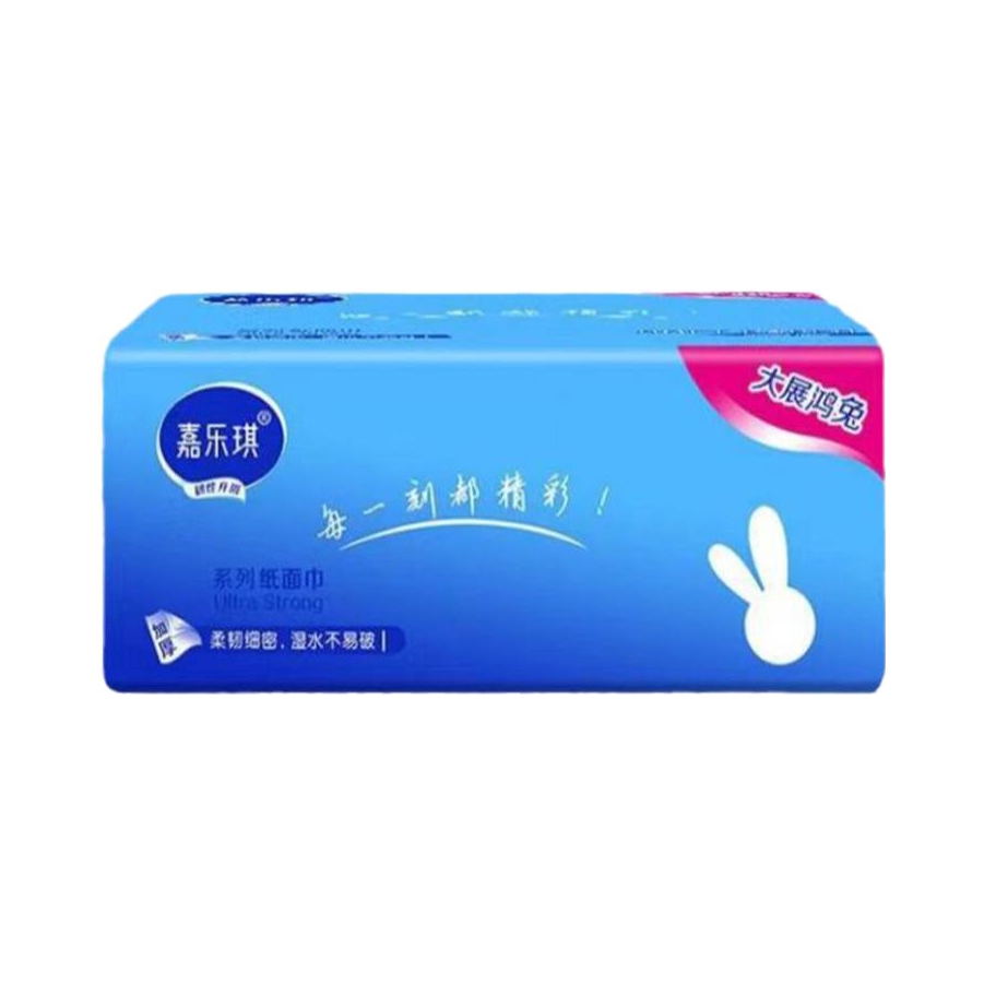 推荐商品：嘉乐琪 大展鸿兔系列 4层 抽纸 175mm*120mm