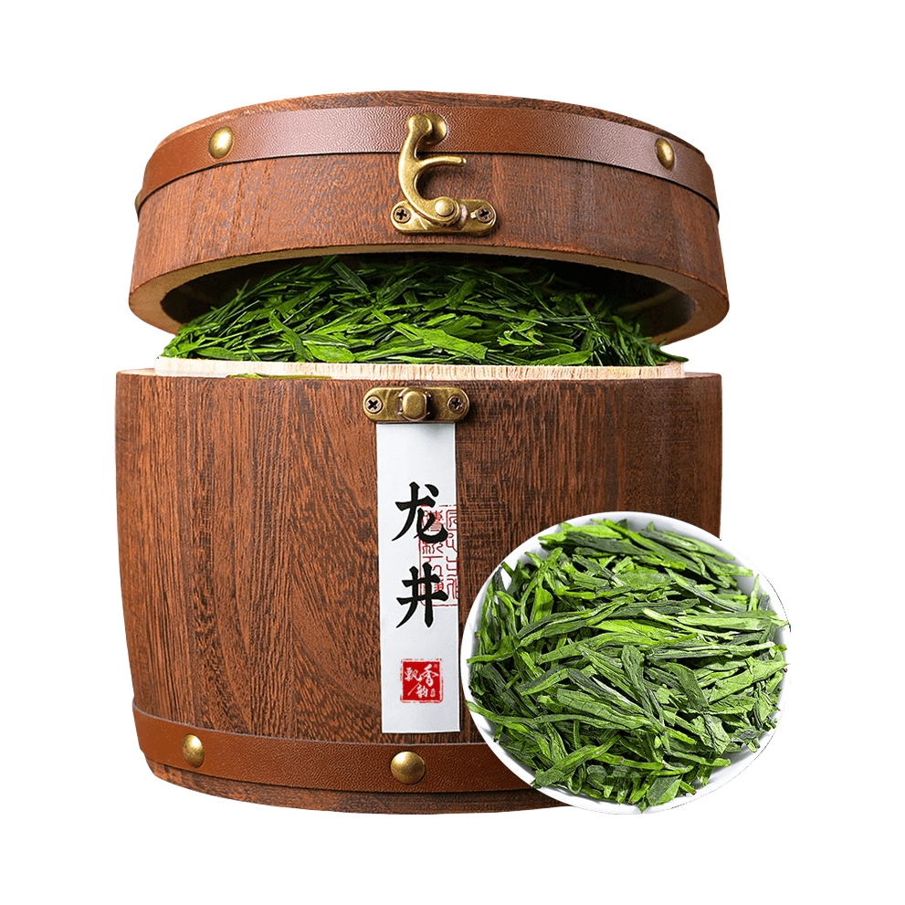 推荐商品：飘香韵 一级 龙井 木桶礼盒装