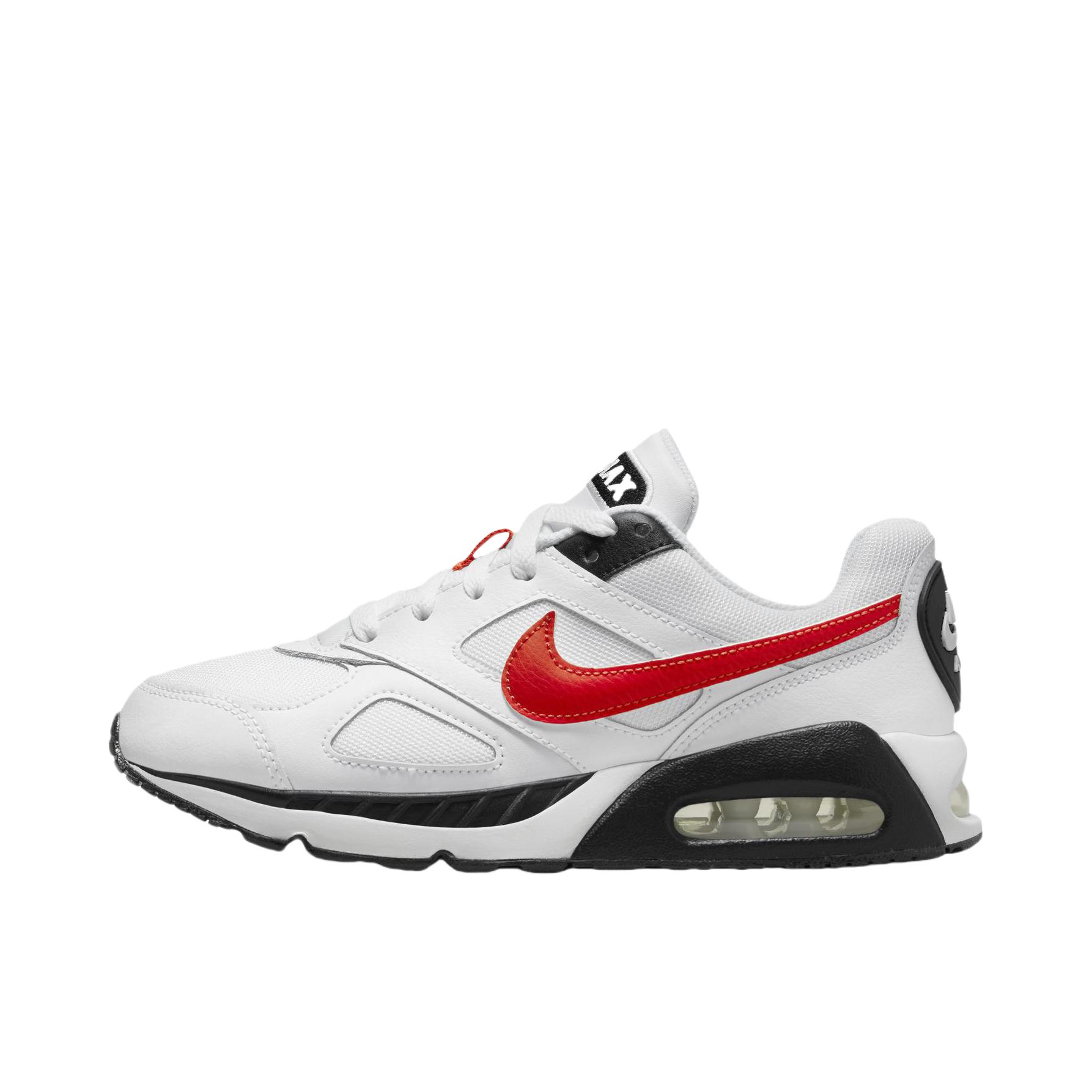 推荐商品：Nike Air Max IVO 跑鞋 缓震轻便透气防滑耐磨复古支撑抓地 White Black Red 白红