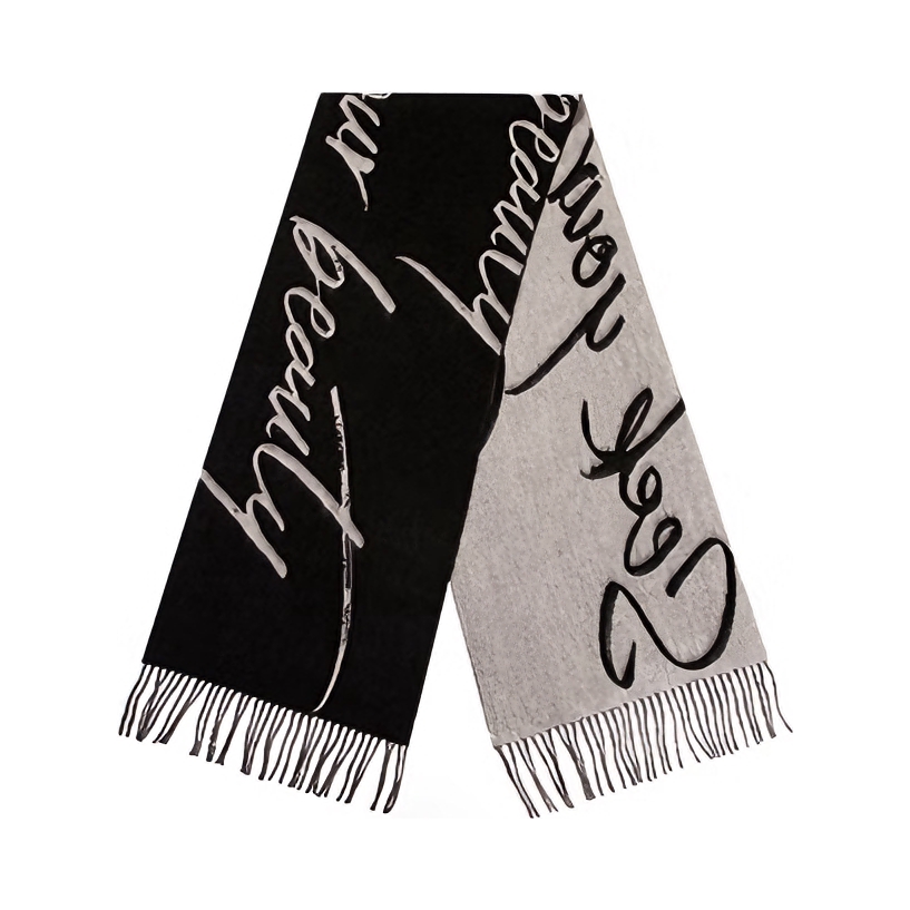 推荐商品：SIGGI 24AW流苏边纯羊毛保暖加厚围巾 SI92456