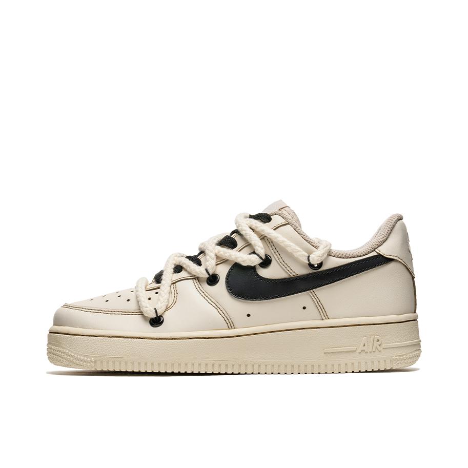 推荐商品：【定制款】 Nike Air Force 1 板鞋 防滑减震耐磨低帮增高 男款/咖啡棕